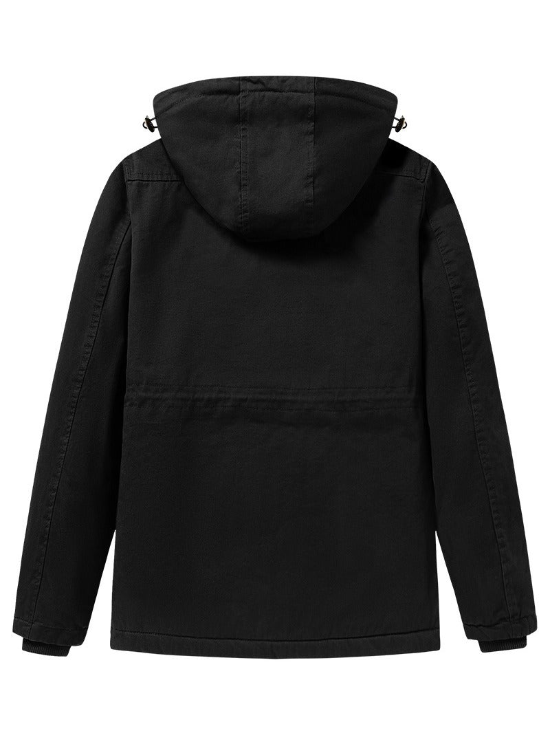 Harlan | Mens Fleece Lined Hooded Winter Work Jacket