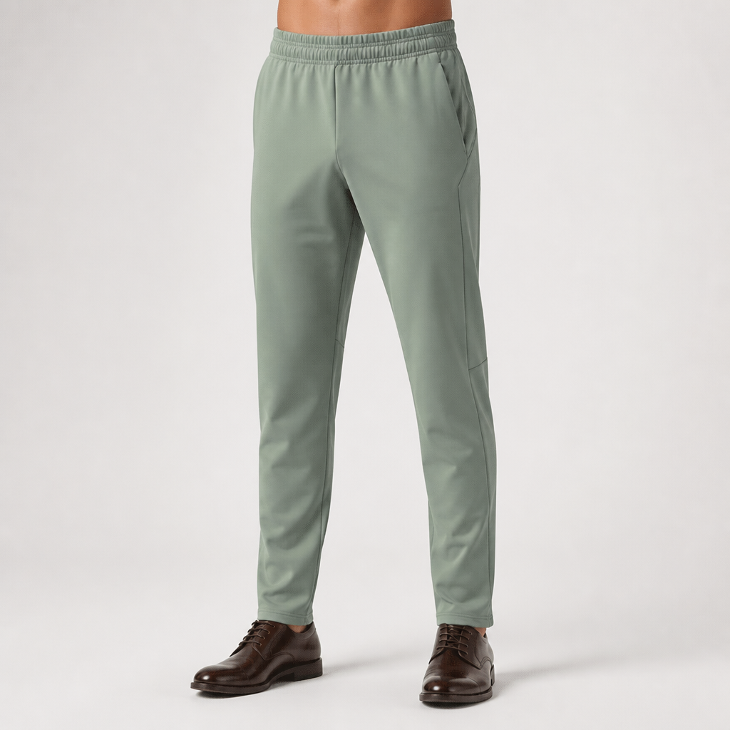 Hendrick | Mens Waterproof Trousers Softshell Windproof Fleece Lined Outdoor Pants, Green