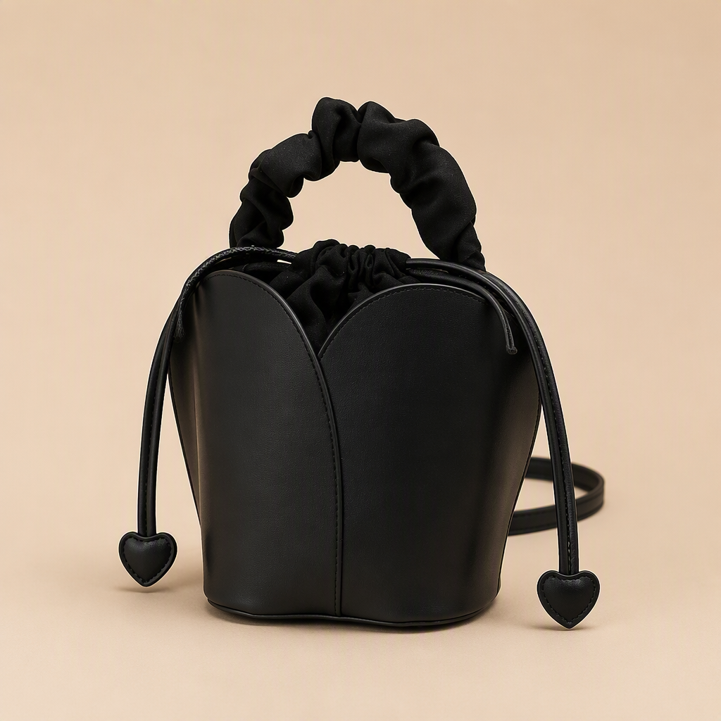 Honora | Womens Bucket Bag Tote Shoulder Crossbody Handbag, Black