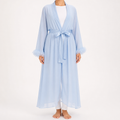 Horatio | Womens Lace Sheer Nightgown Lingerie Loungewear Nightdress Nightwear, Light Blue