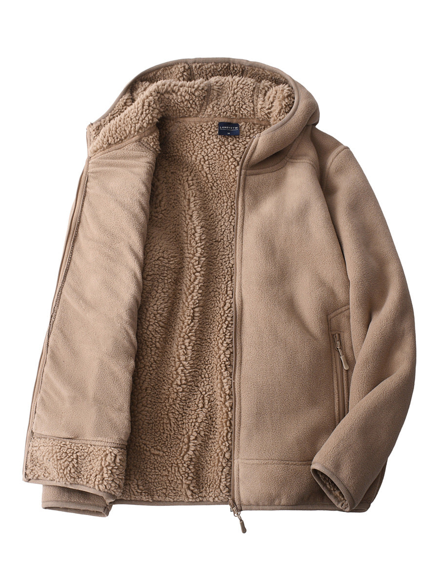 Imogen | Womens Hooded Fleece Zip Warm Casual Sweatshirt Shirt - 2