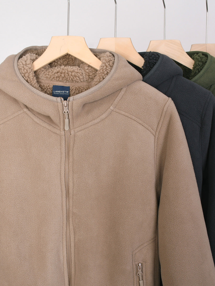 Imogen | Womens Hooded Fleece Zip Warm Casual Sweatshirt Shirt - 3