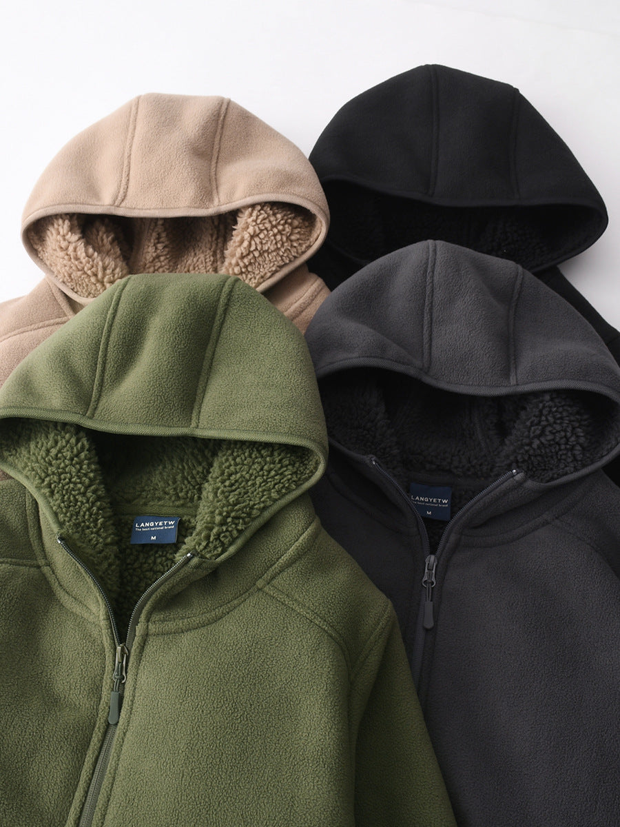 Imogen | Womens Hooded Fleece Zip Warm Casual Sweatshirt Shirt - 5