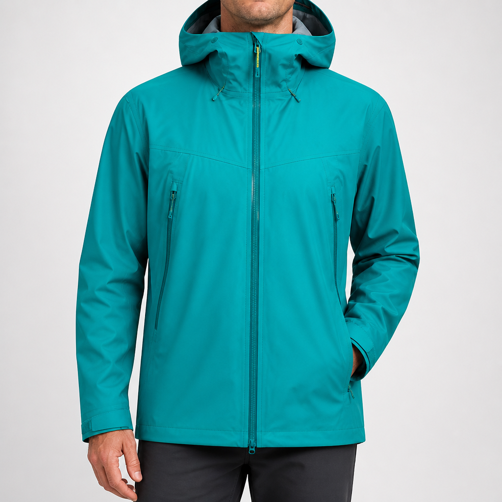 Ines | Mens Waterproof Jacket Hardshell Windproof Mountaineering Outdoor Coat, Design 1