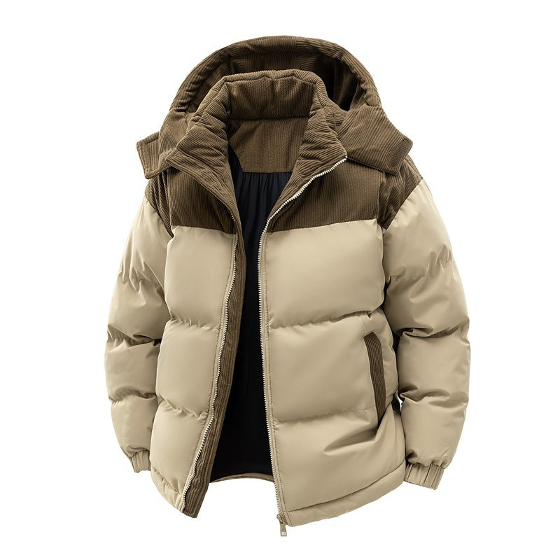 Ira | Mens Padded Fleece Lined Winter Warm Quilted Puffer Jacket - 1