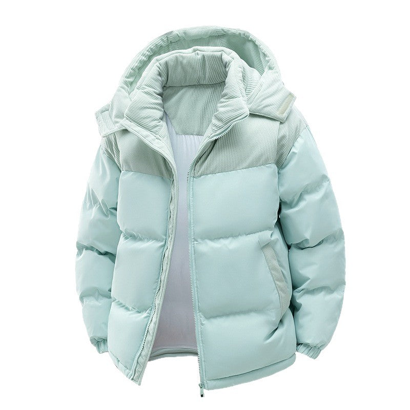 Ira | Mens Padded Fleece Lined Winter Warm Quilted Puffer Jacket - 5