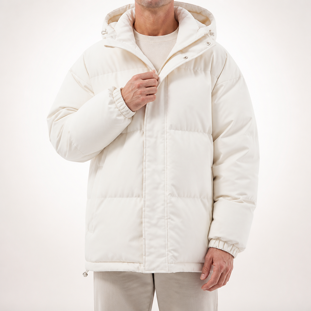 Ivo | Mens Winter Padded Warm Thickened Stand Collar Coat, Design 1