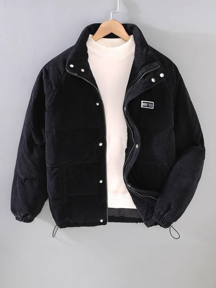 Jarvis | Mens Corduroy Padded Winter Soft Shell Jacket - 2