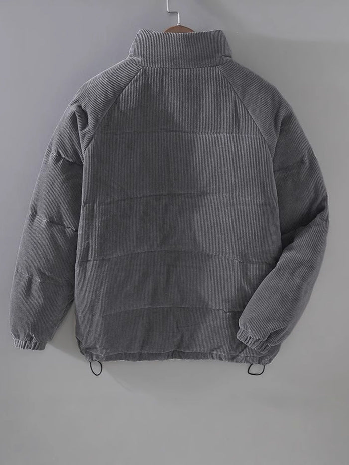 Jarvis | Mens Corduroy Padded Winter Soft Shell Jacket - 4