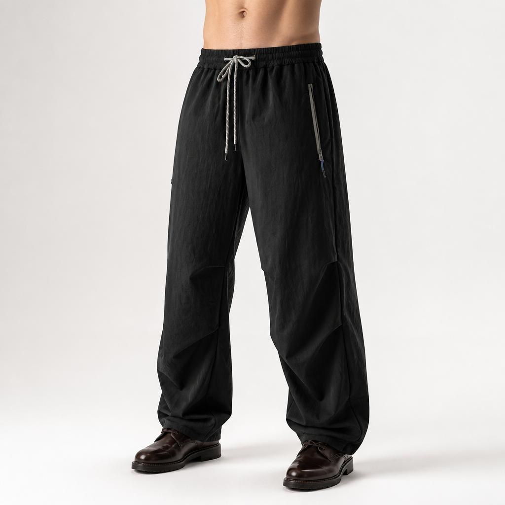 Kaspar | Mens Walking Trousers Quick Dry Lightweight Outdoor Hiking Pants, Black 2