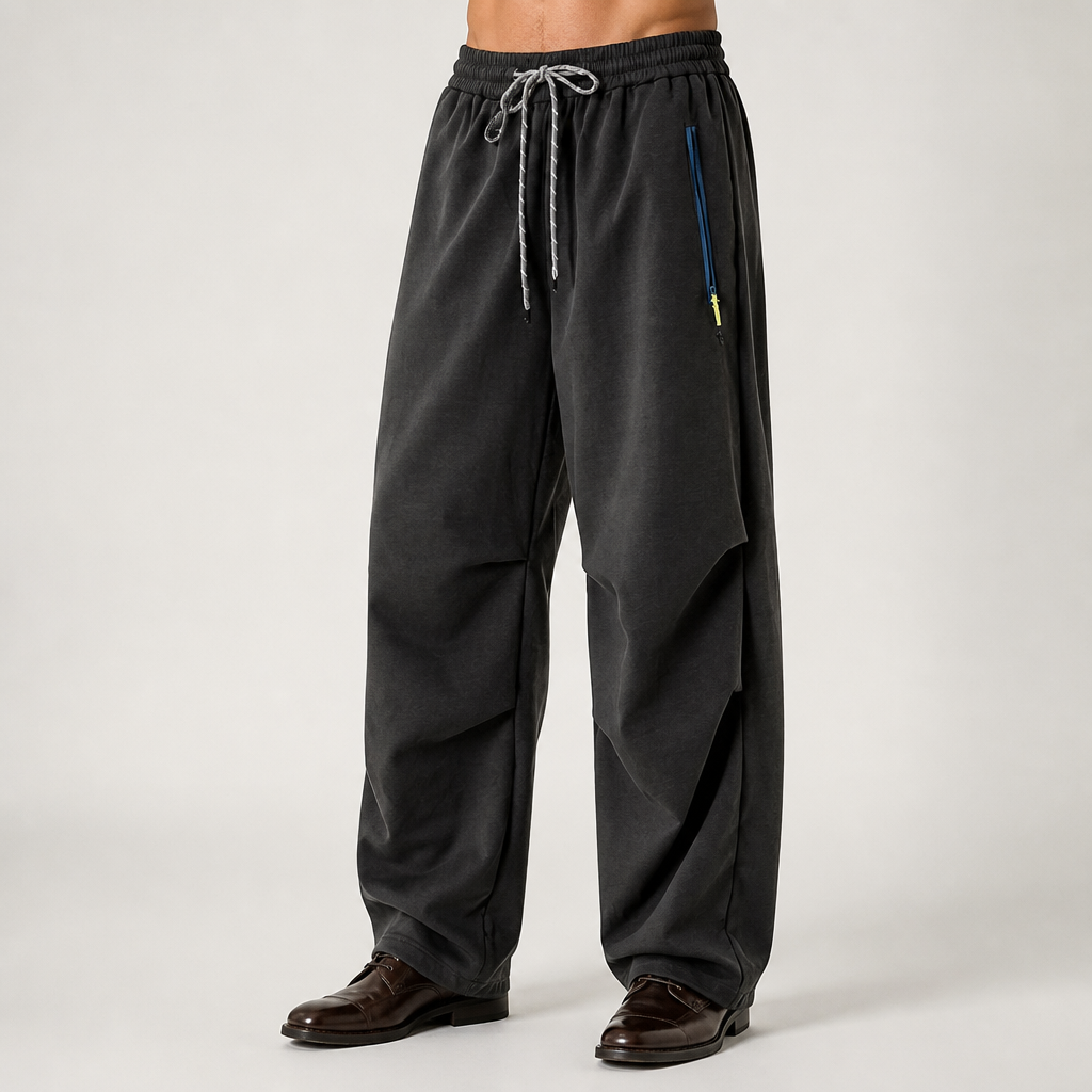 Kaspar | Mens Walking Trousers Quick Dry Lightweight Outdoor Hiking Pants, Dark Gray