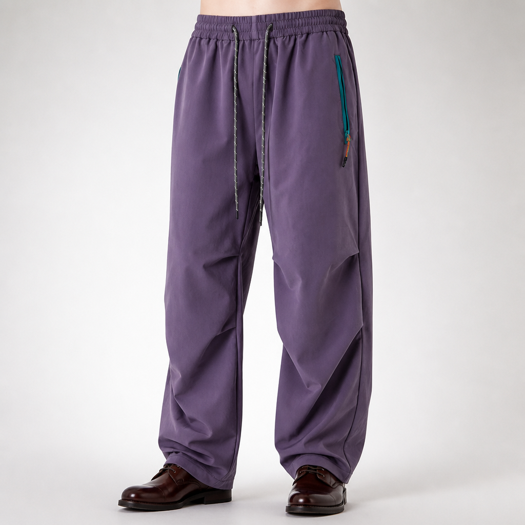 Kaspar | Mens Walking Trousers Quick Dry Lightweight Outdoor Hiking Pants, Purple 2