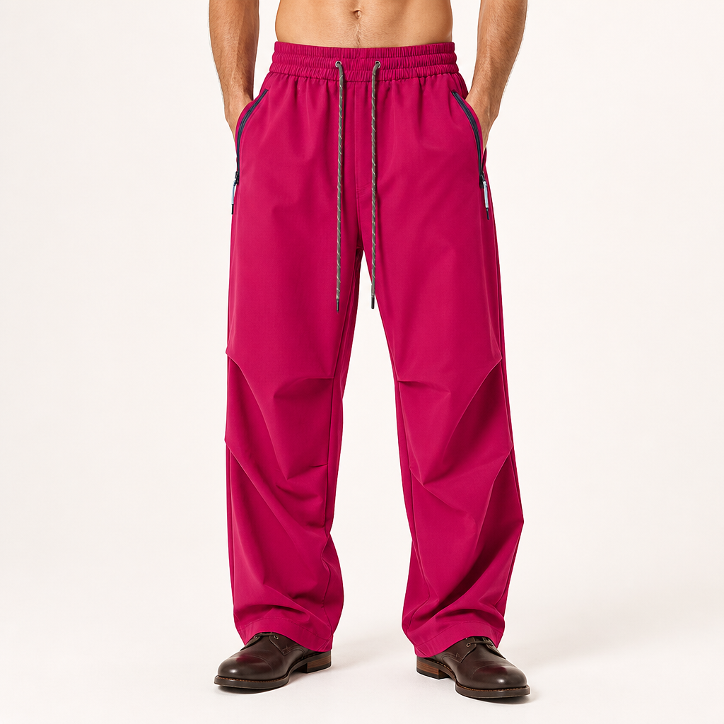 Kaspar | Mens Walking Trousers Quick Dry Lightweight Outdoor Hiking Pants, Rose Purple