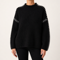 Lucienne | Womens French Style Patchwork Long Sleeve Casual Top, Multi