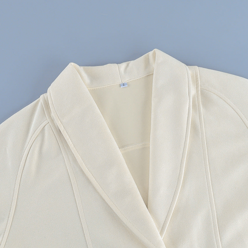 Maeve | Womens Belted Longline Faux Suede Jacket
