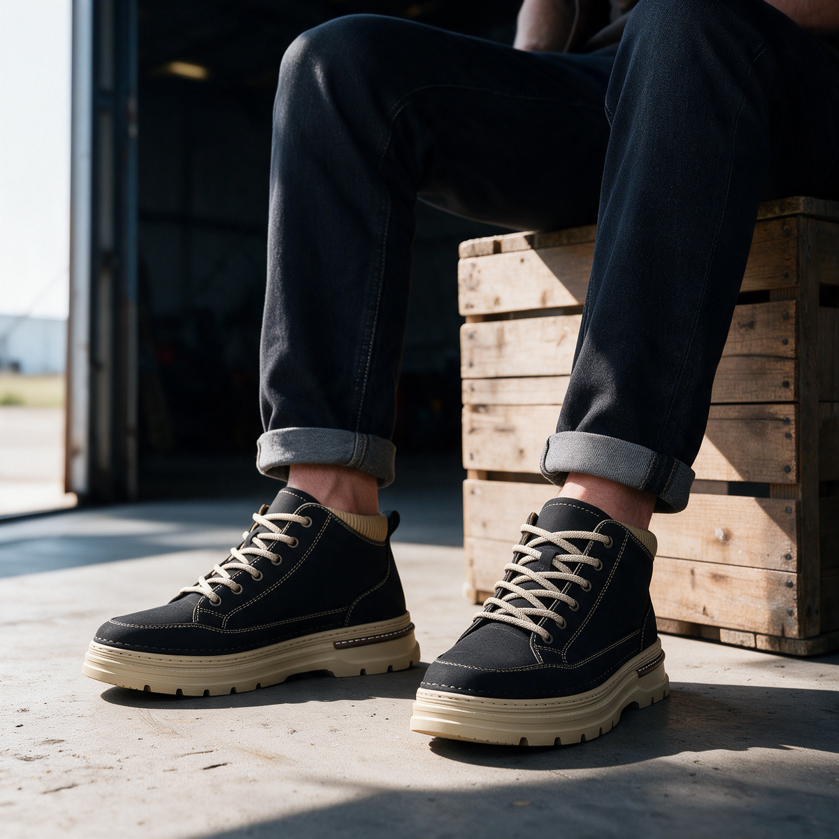 Langley Cushioned Chukka Boots