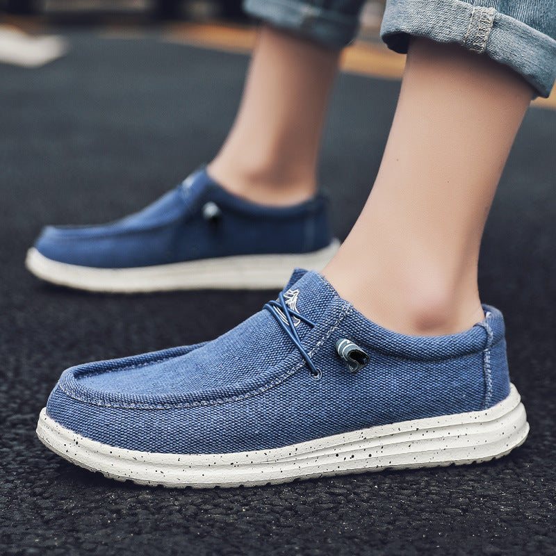 Marlo | Mens Slip On Canvas Loafers Casual Shoes - 2