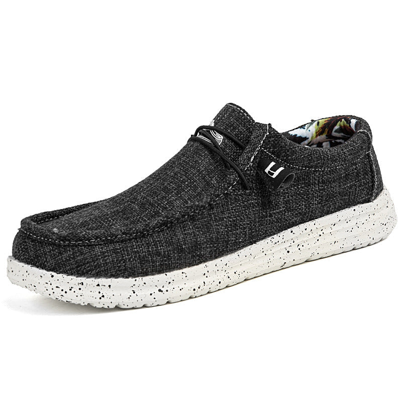 Marlo | Mens Slip On Canvas Loafers Casual Shoes - 6