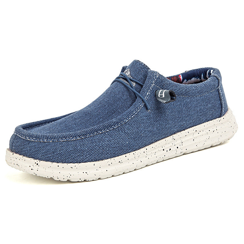 Marlo | Mens Slip On Canvas Loafers Casual Shoes - 7