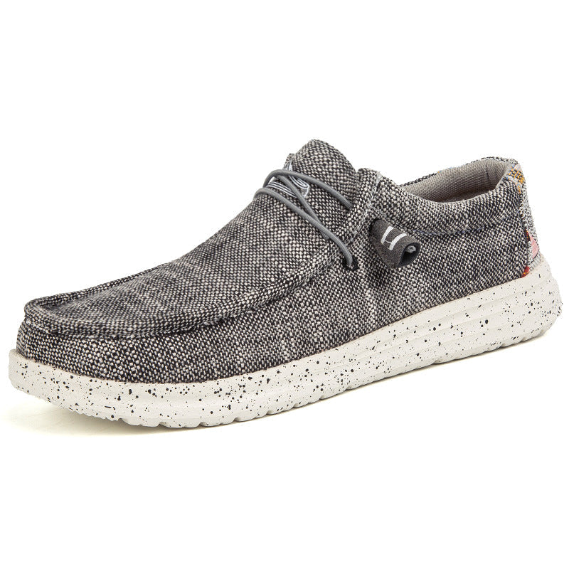 Marlo | Mens Slip On Canvas Loafers Casual Shoes - 9