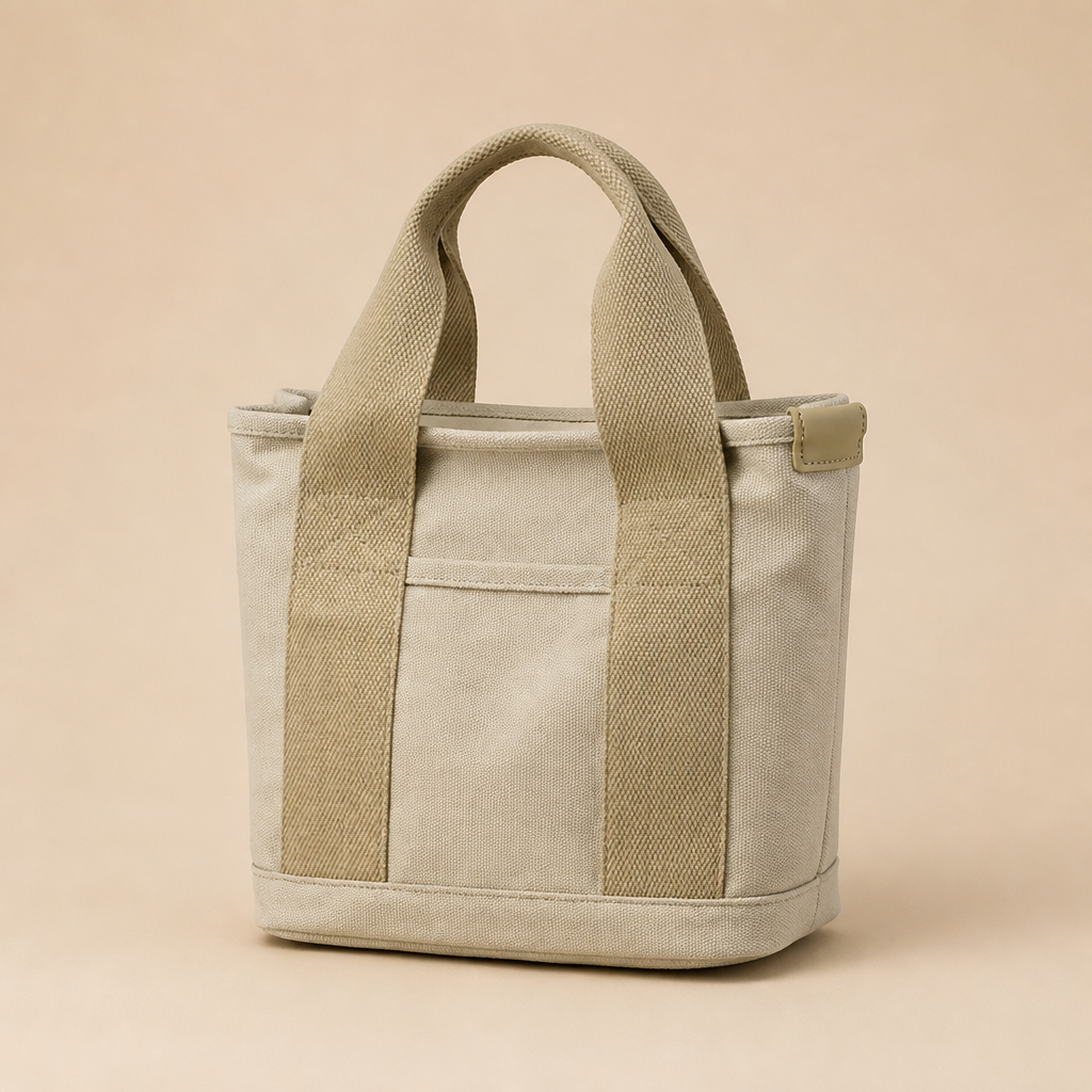 Marlowe | Womens Canvas Shoulder Crossbody Bucket Tote Phone Bag, Khaki