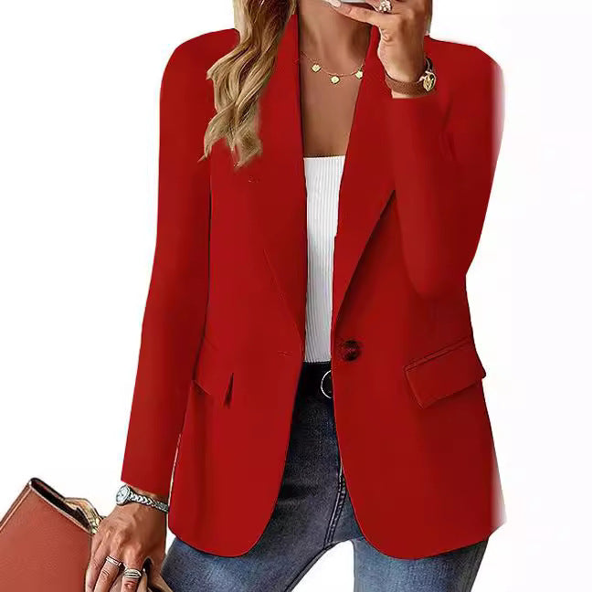 Nadine | Womens Long Sleeve Cardigan Blazer - 3