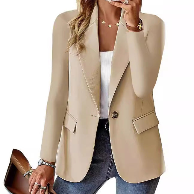 Nadine | Womens Long Sleeve Cardigan Blazer - 5