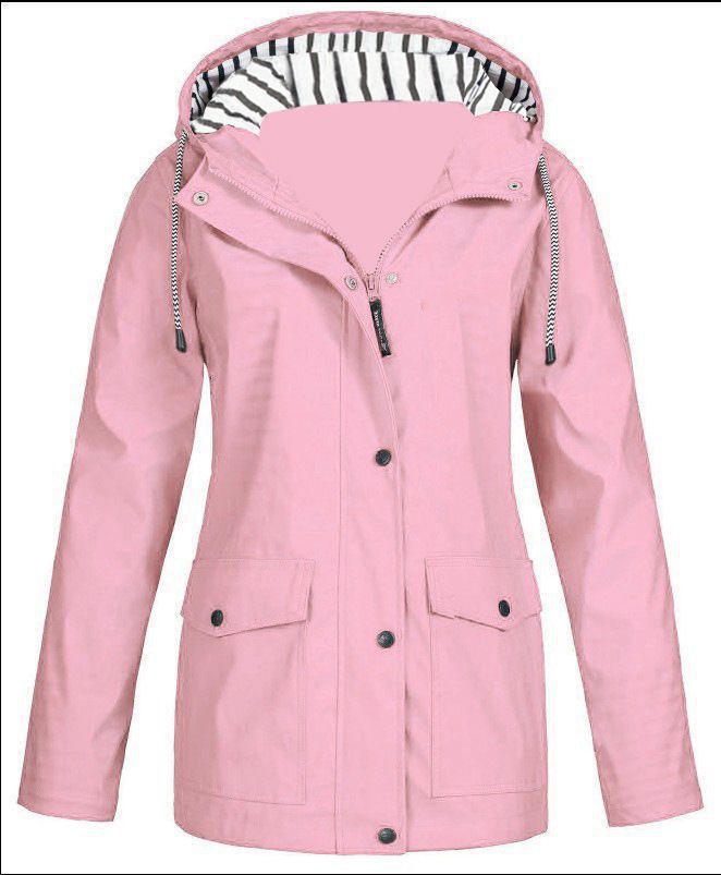 Octavian | Mens Waterproof Outdoor Mountaineering 3-In-1 Rain Jacket - Pink
