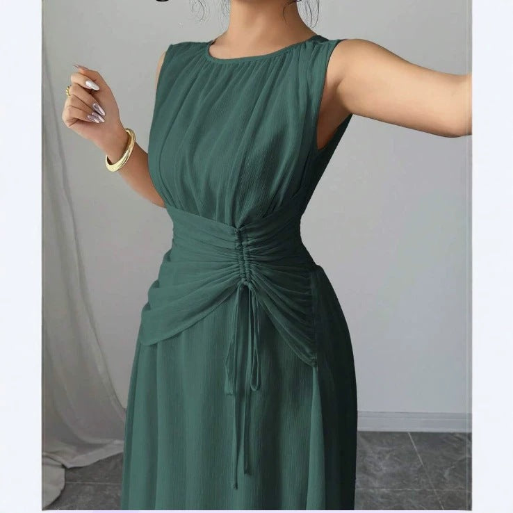 Odette | A Line Chiffon Maxi Wedding Guest Summer Dresses - 2