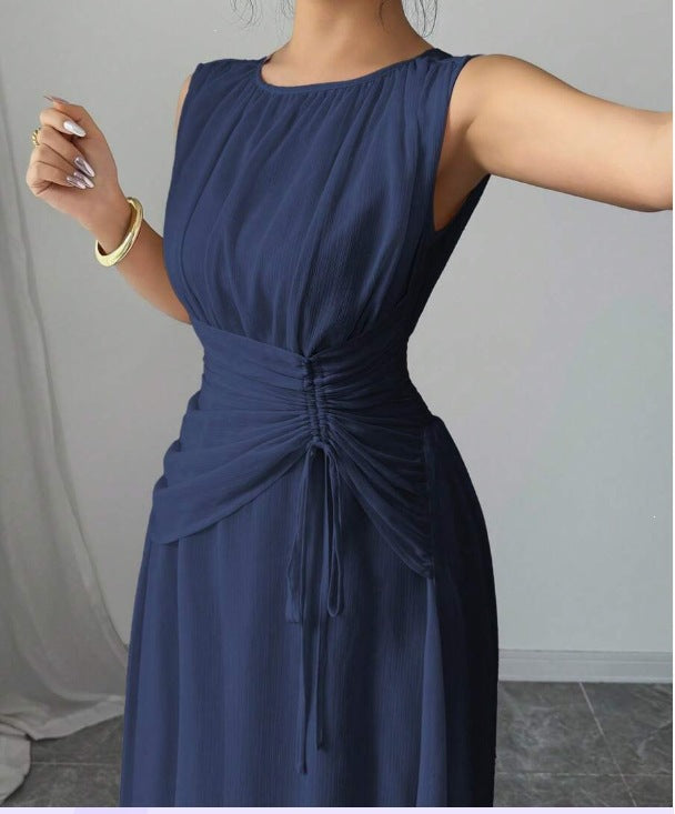 Odette | A Line Chiffon Maxi Wedding Guest Summer Dresses - 3