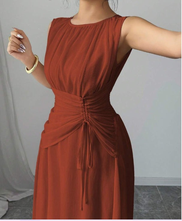 Odette | A Line Chiffon Maxi Wedding Guest Summer Dresses - 5