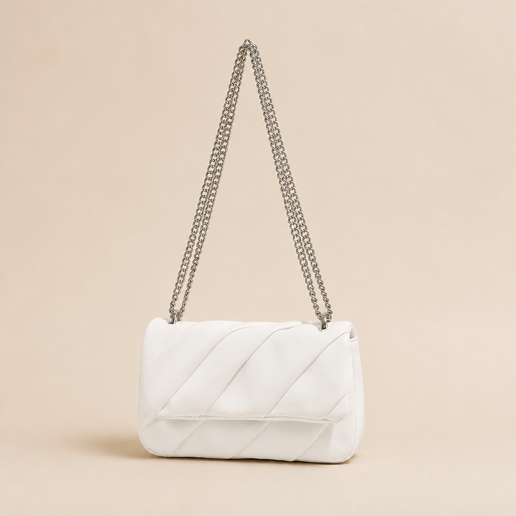 Onno | Womens Crossbody Bag Shoulder Bag Handbag, White