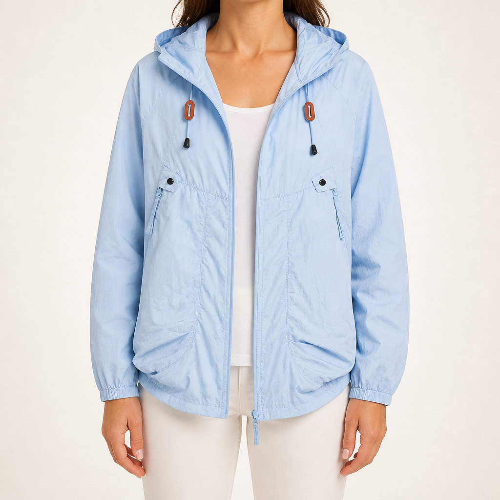 Orin | Womens Jacket Casual Zip Up Outdoor Jacket, Blue