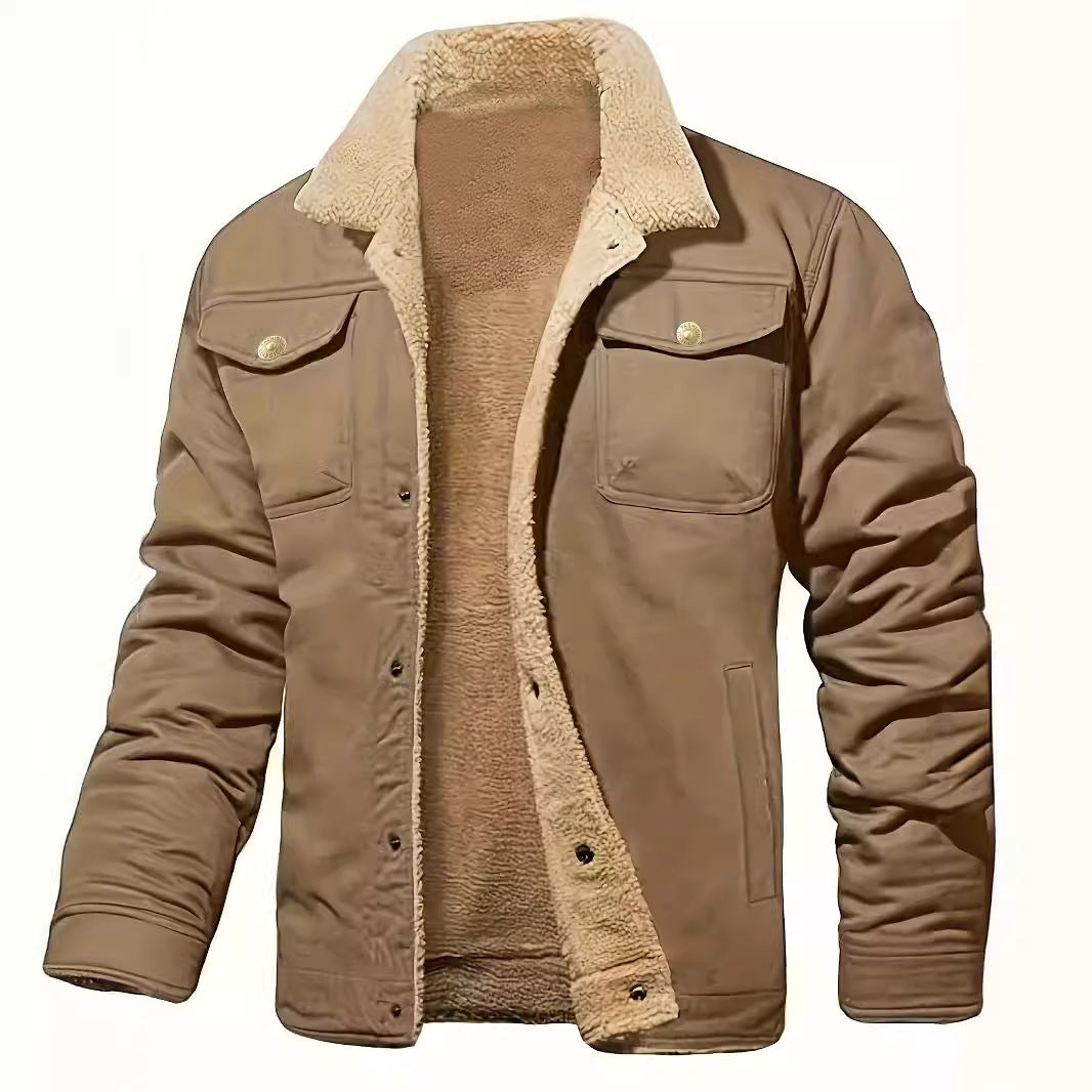 Percy | Mens Fleece Lined Winter Work Jacket