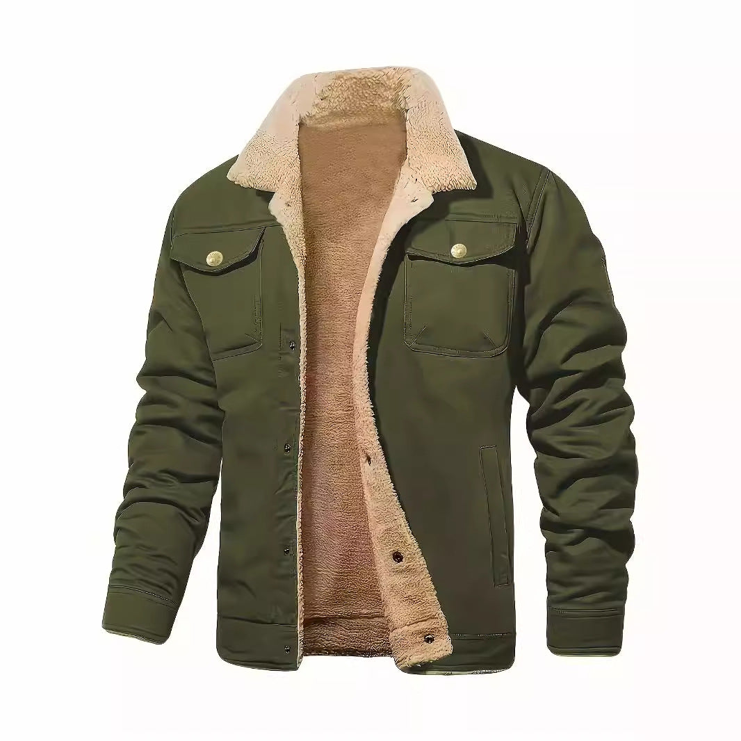 Percy | Mens Fleece Lined Winter Work Jacket