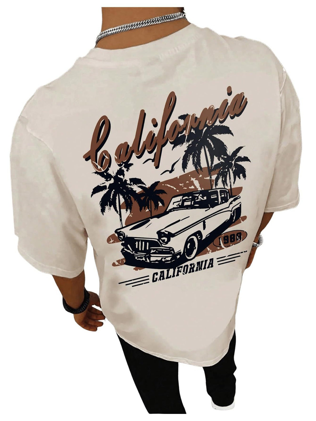 Peregrine | Mens Retro Pattern Print Short Sleeve T Shirt - Design 3