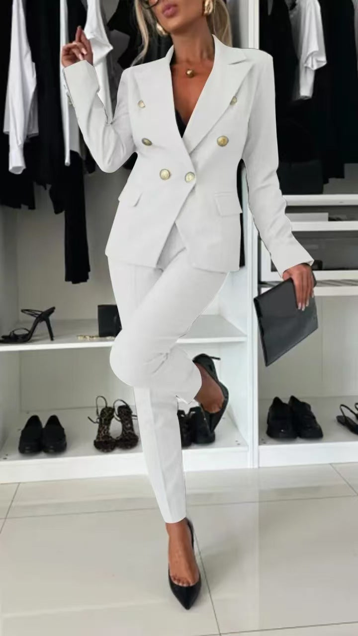 Priscilla | Womens Casual Slim Fit Blazer Down Jacket - 6