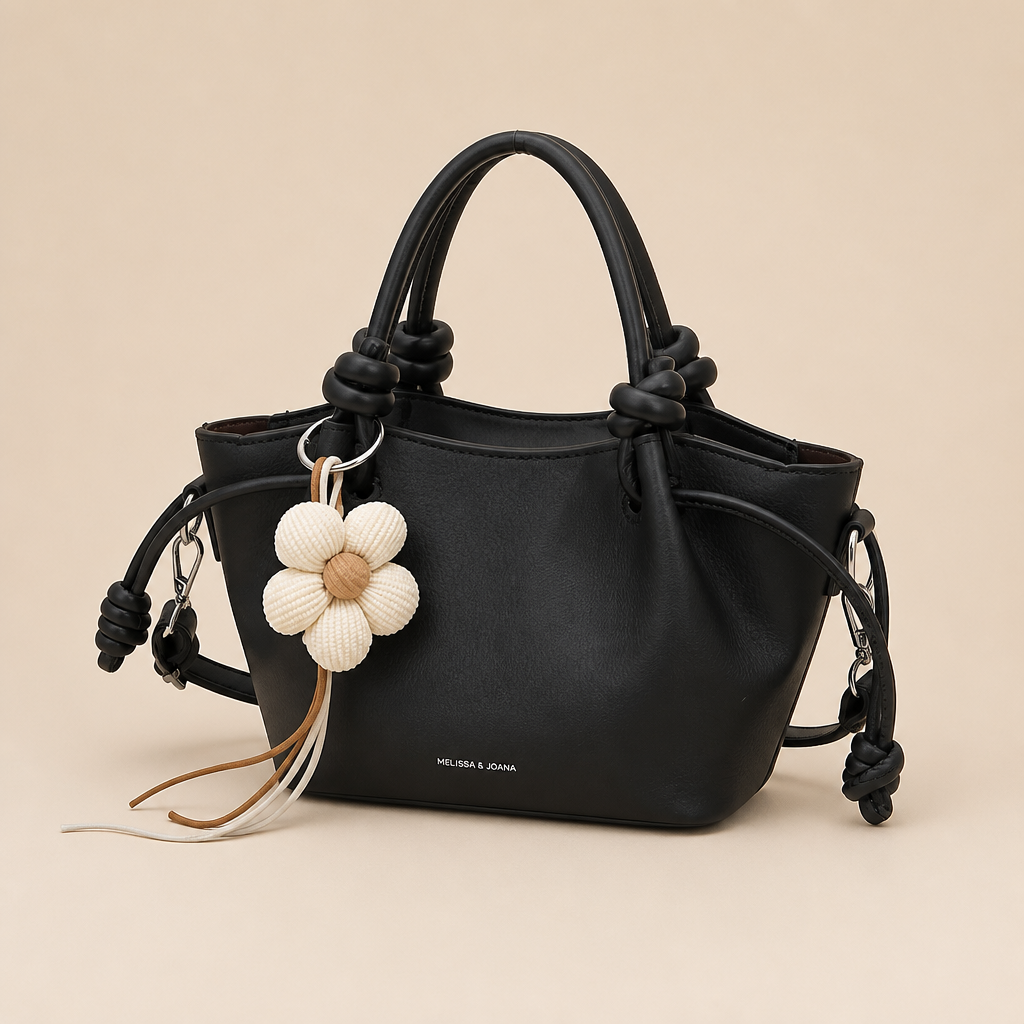 Quentin | Womens Shoulder Bag Trendy Crossbody Handbag Tote, Black