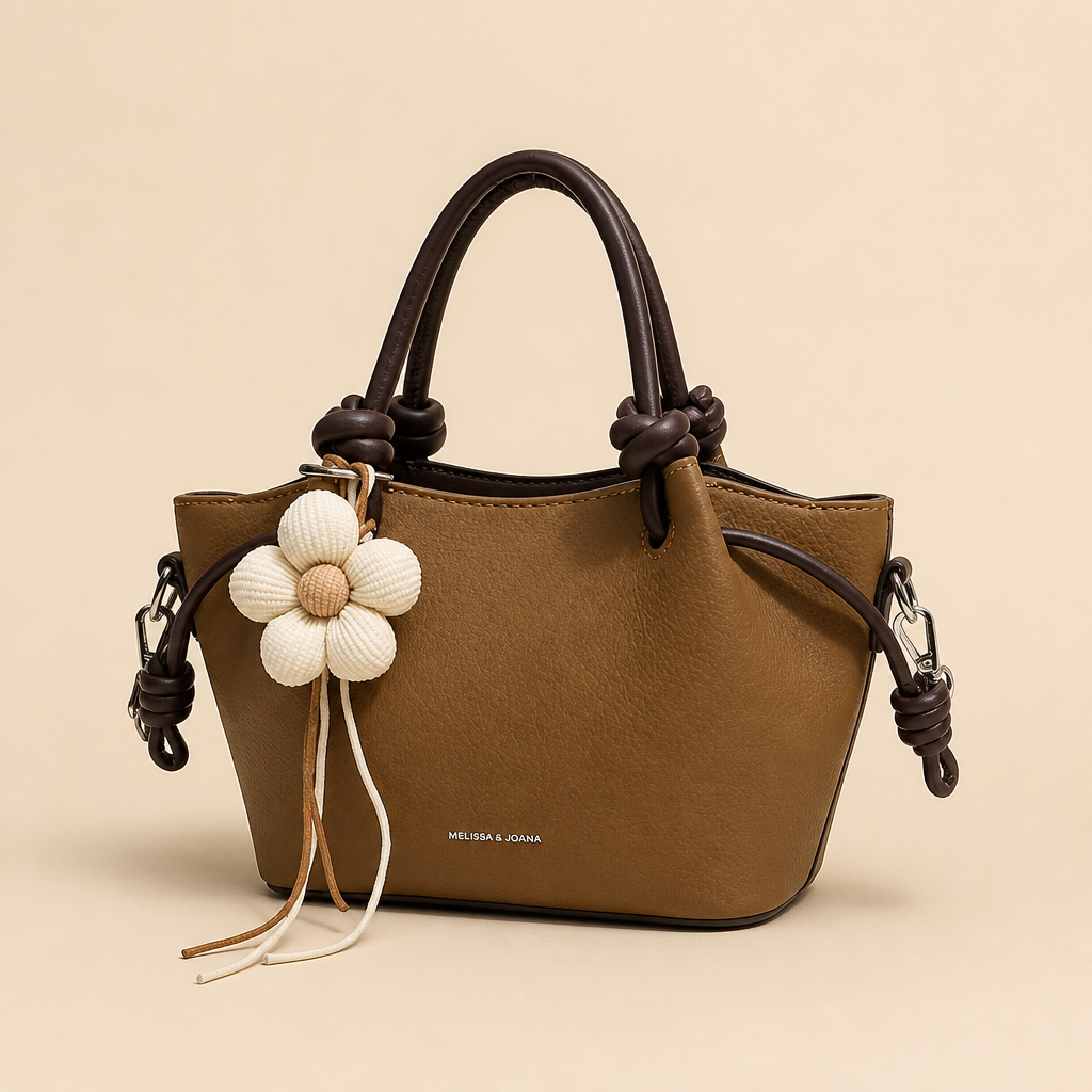 Quentin | Womens Shoulder Bag Trendy Crossbody Handbag Tote, Brown