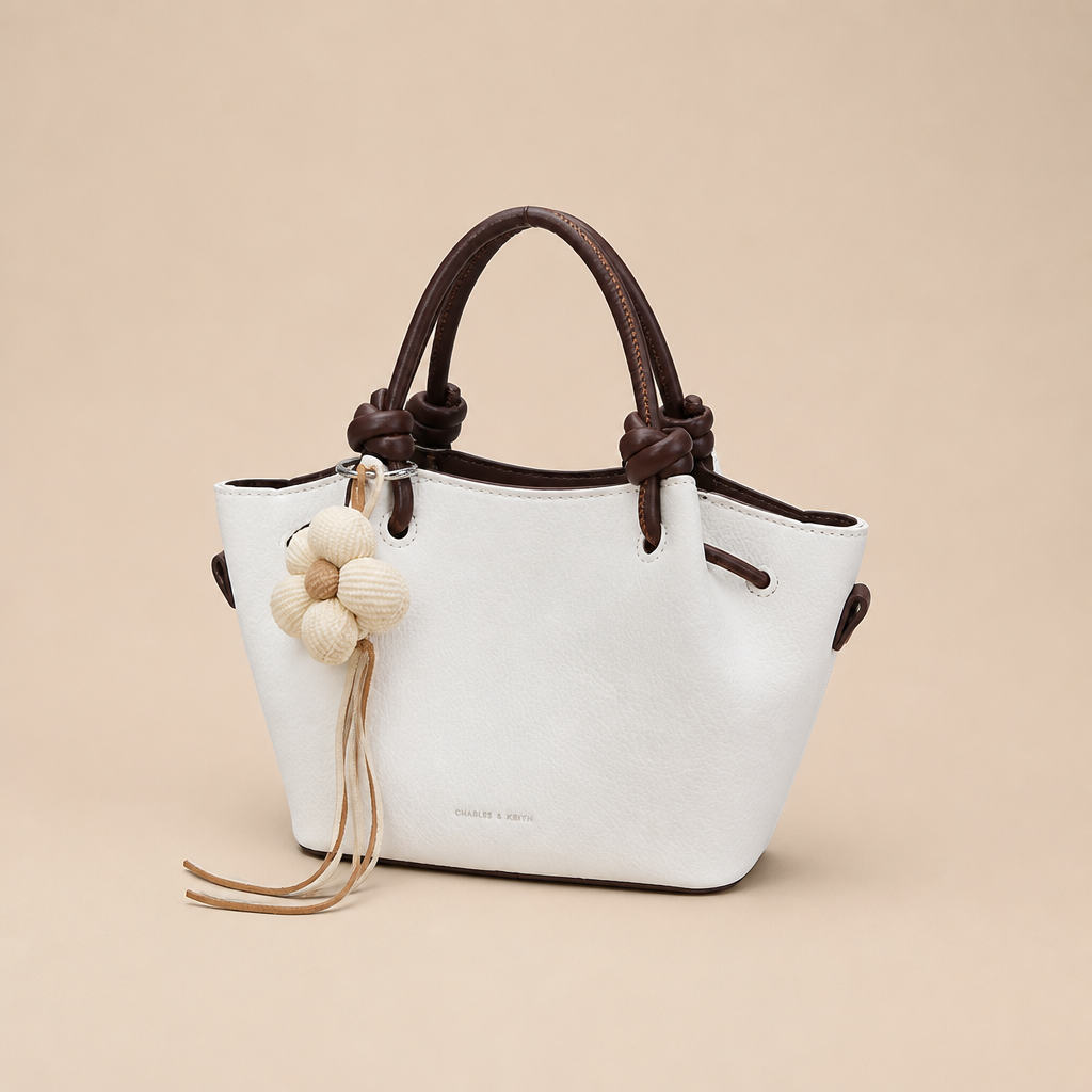 Quentin | Womens Shoulder Bag Trendy Crossbody Handbag Tote, White