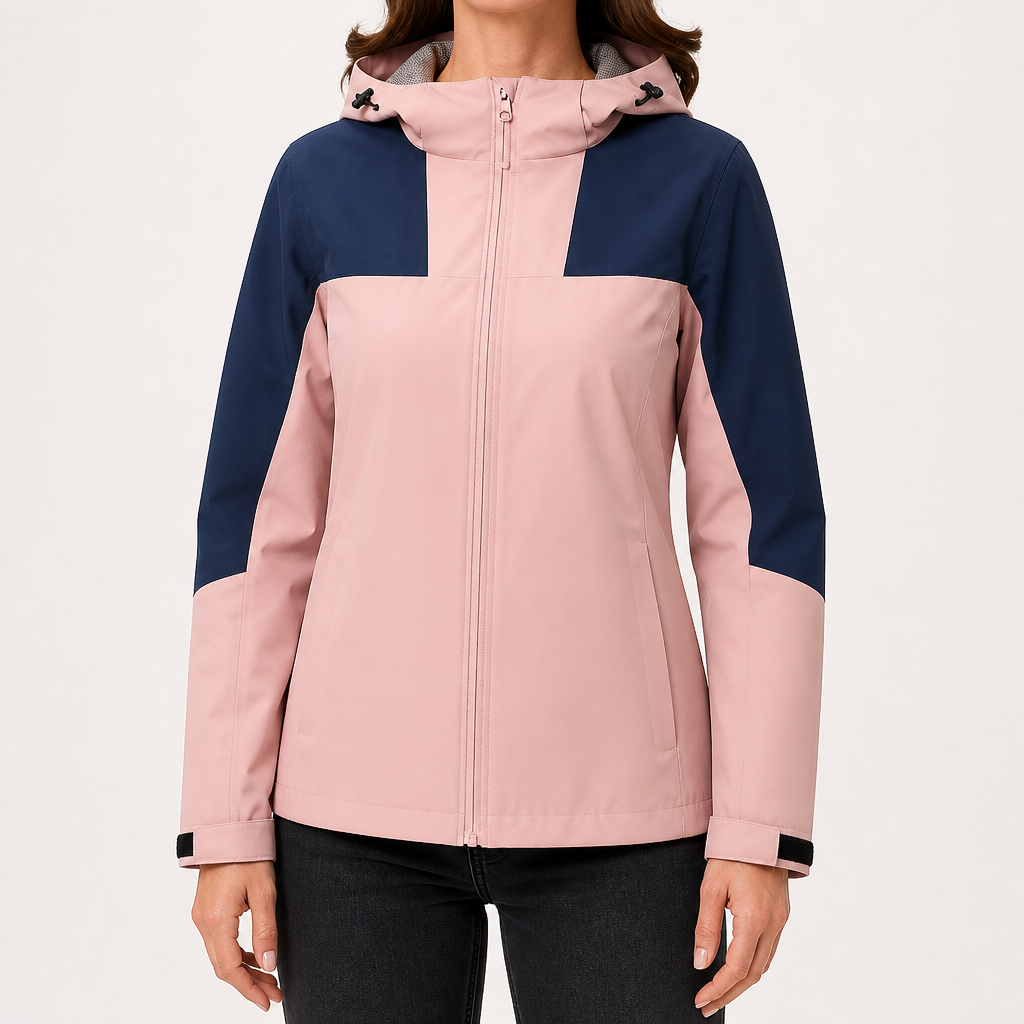 Beatrice | Womens Waterproof Hooded Softshell Jacket, Pink