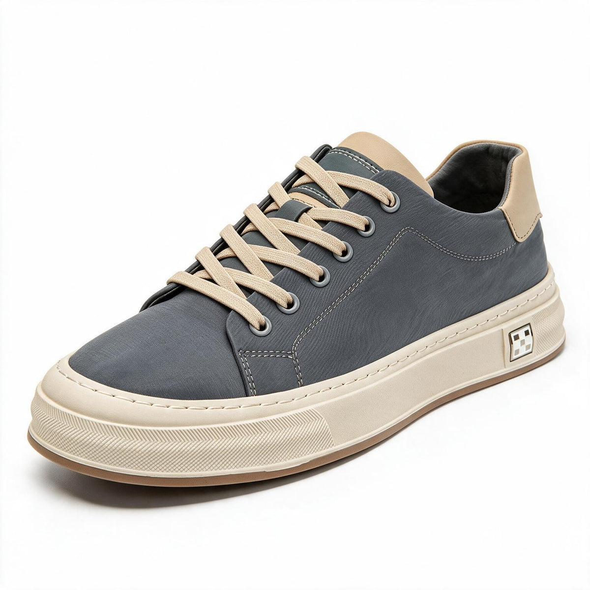 Bennett Mens Trainers Grey packshot