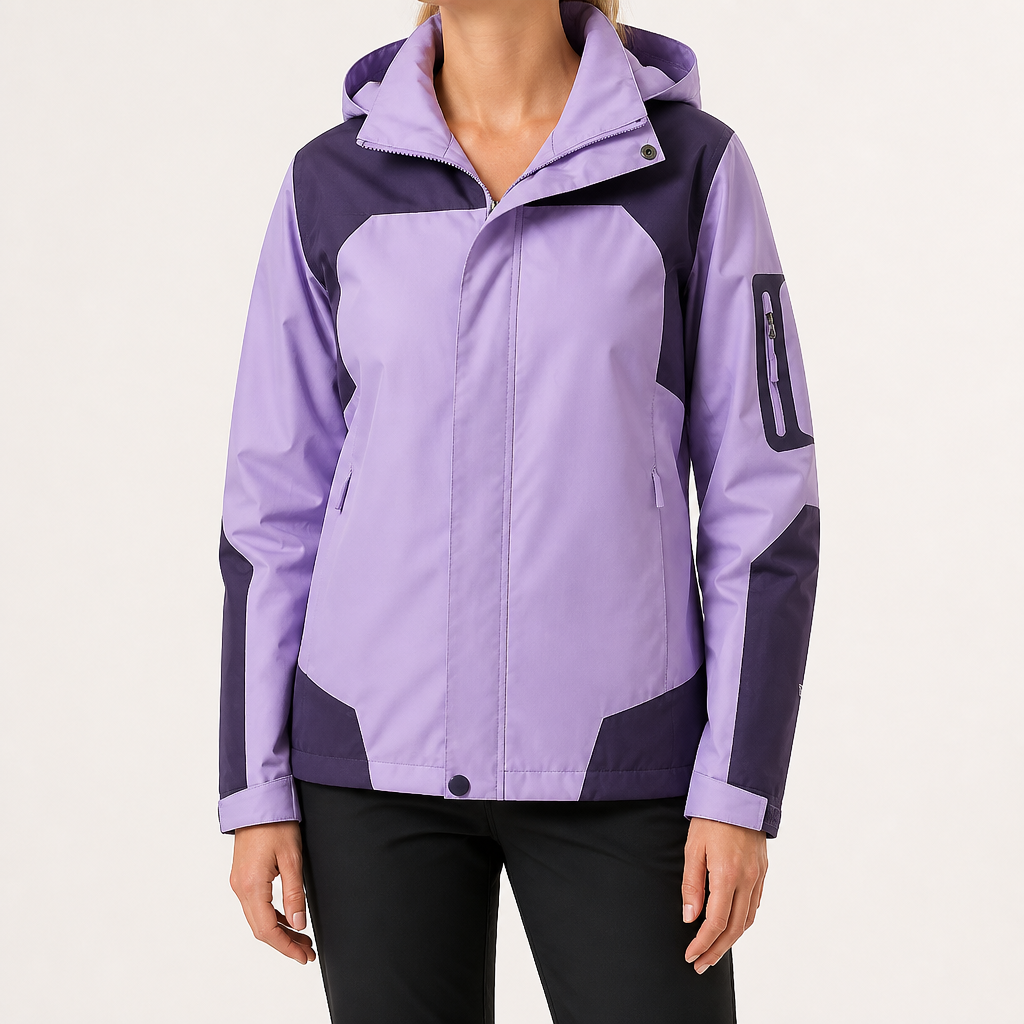 Harriet | Womens Waterproof Windbreaker Jacket, Purple