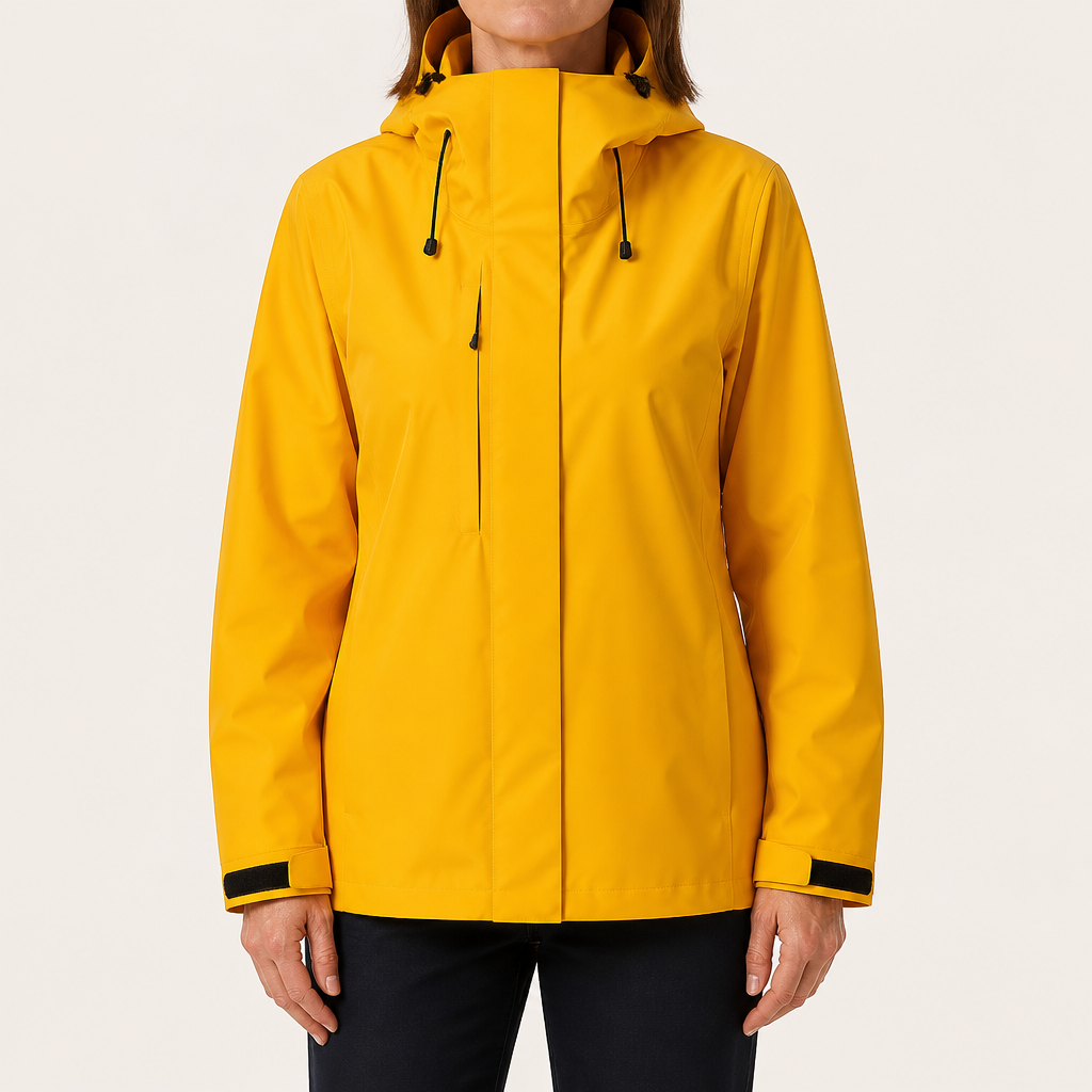 Sylvie | Womens Waterproof Windproof 3 In 1 Jacket, Yellow