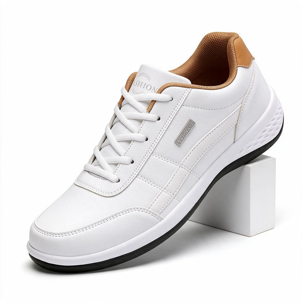 Liesl | Mens Trainers Sports Shoes Running Shoes Casual Trainers White packshot