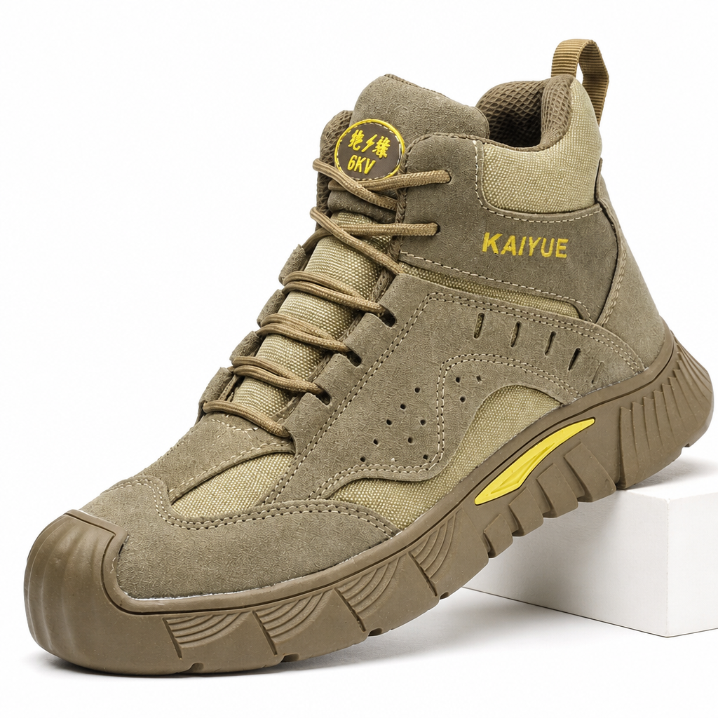 Ivor | Mens Safety Boots Steel Toe Work Shoes Non Slip Puncture Resistant Design 1 packshot