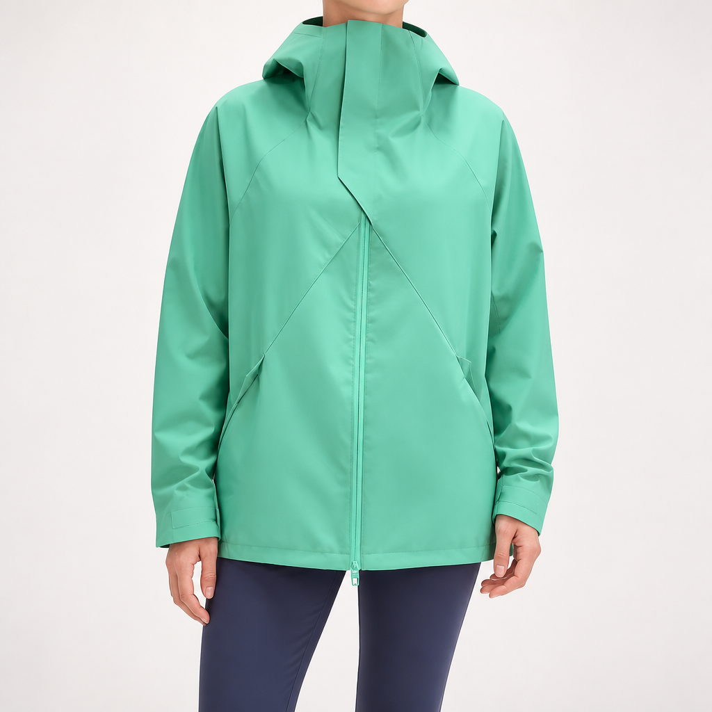 Genevieve | Womens Waterproof Windproof 3 In 1 Jacket, Sage Green