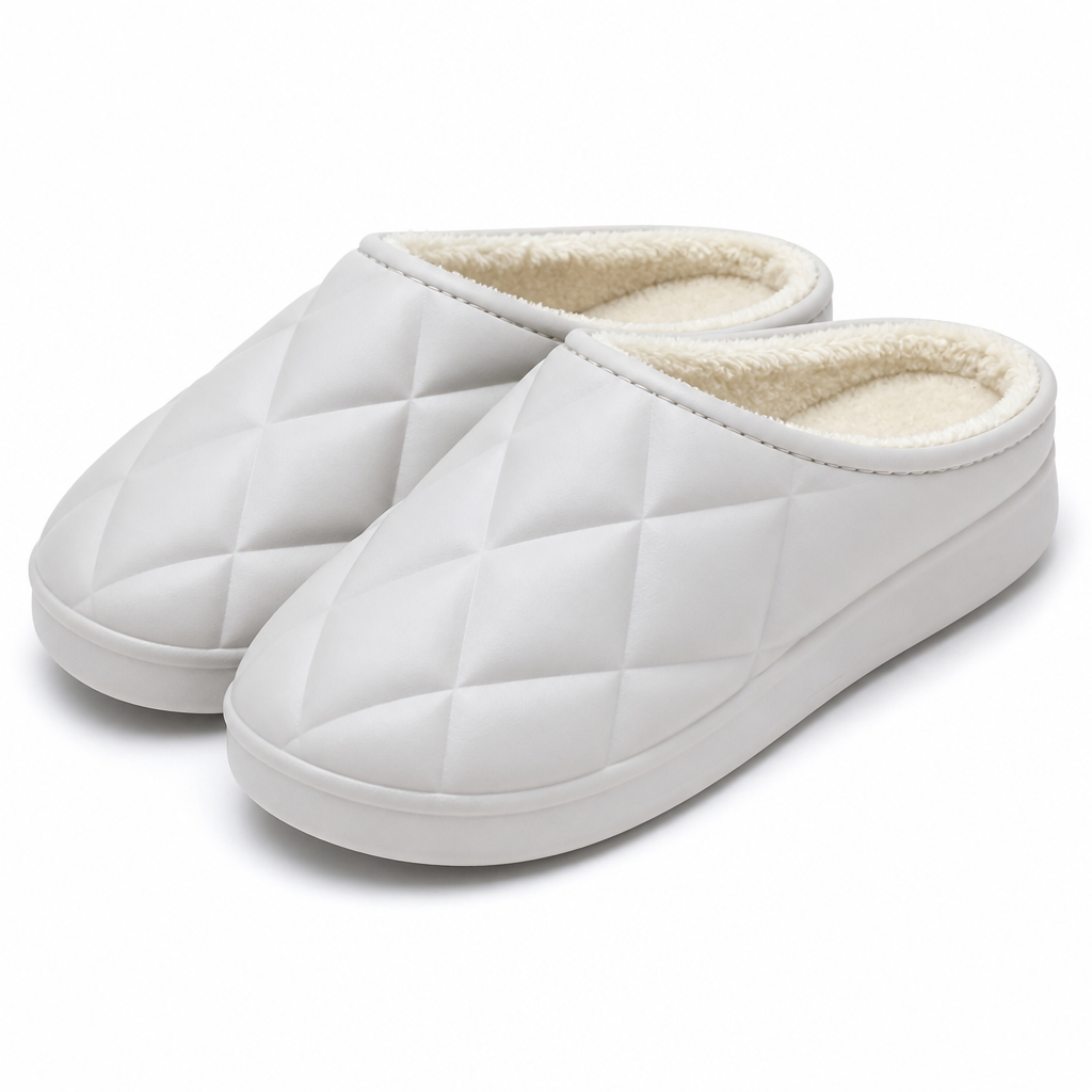 Eirlys | Womens Slippers Fluffy Warm Memory Foam House Slippers Design 9 packshot