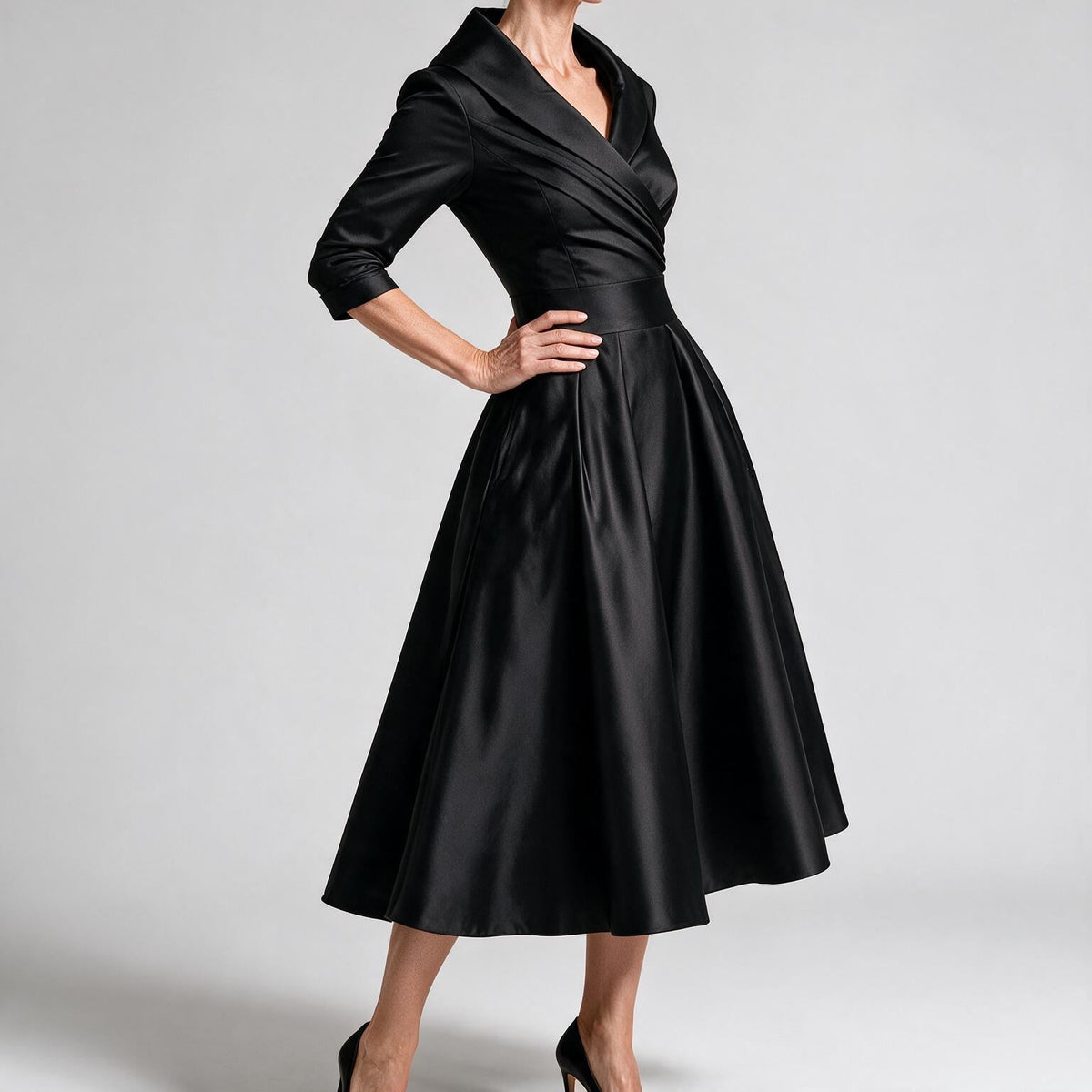 Verena | Womens Wedding Guest Dresses Long Sleeve Maxi Elegant Evening Dress