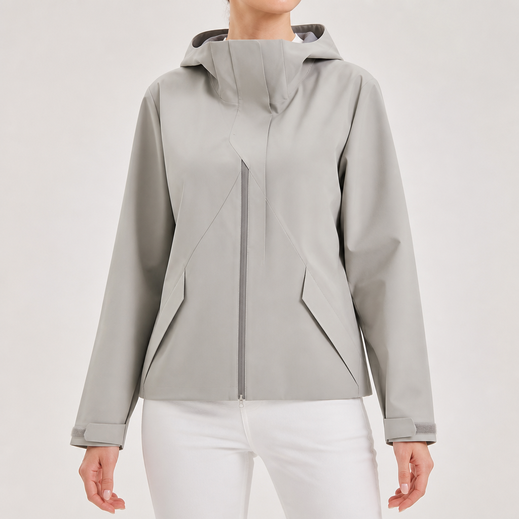 Genevieve | Womens Waterproof Windproof 3 In 1 Jacket, Khaki